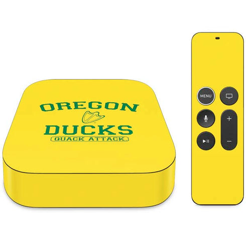 University of Oregon Ducks Quack Attack Apple TV Skin